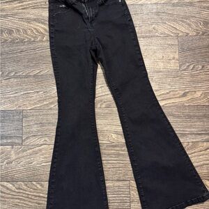 Black Flared Women's Jeans